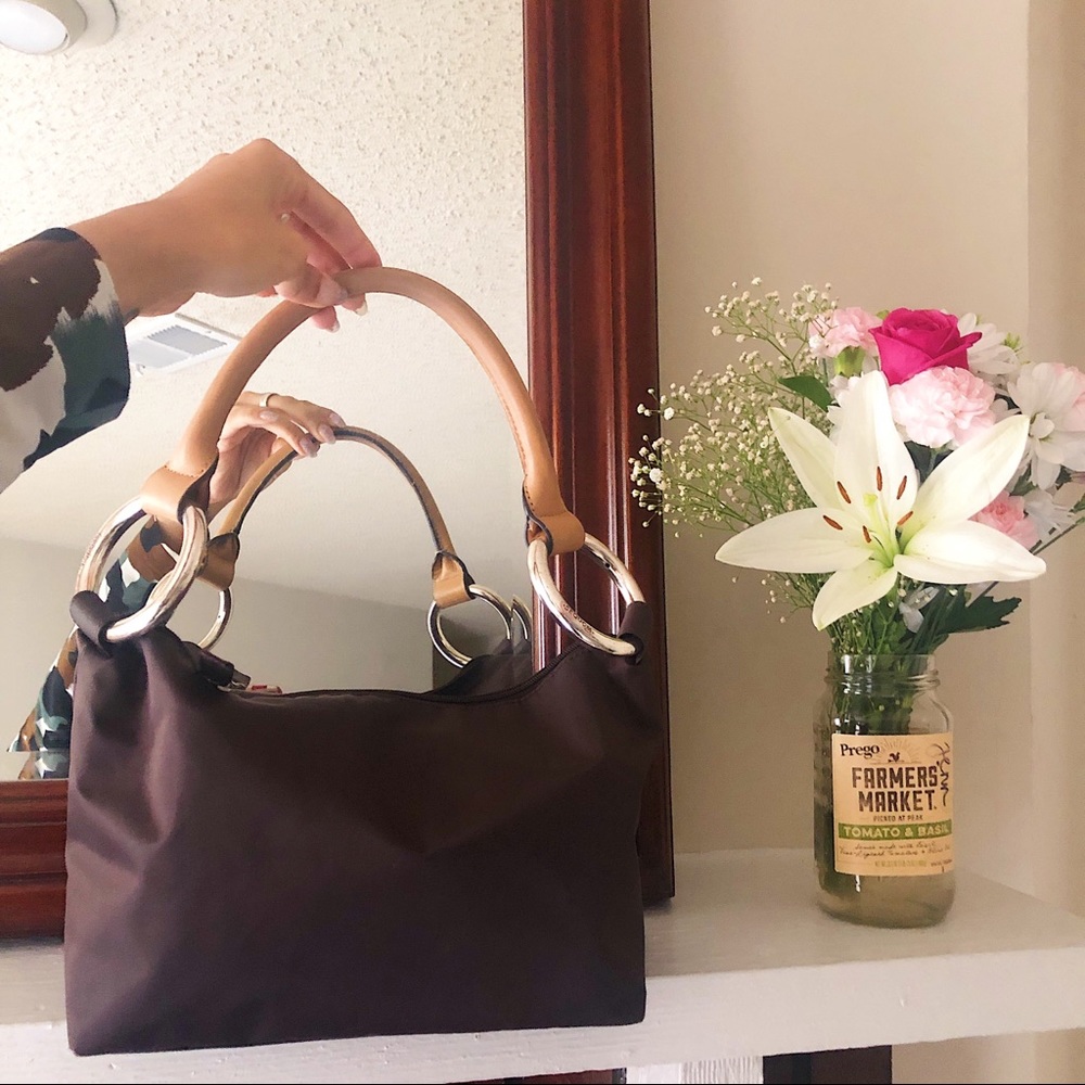 Sequoia Paris mini brown bucket bag